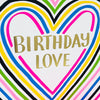 Girl Power - Birthday Love - Greetings Card