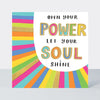Girl Power - Own Your Power… - Greetings Card