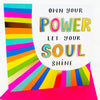 Girl Power - Own Your Power… - Greetings Card