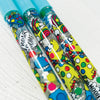 Ballpoint Glitter Pen - Dinosaurs - 24 in tub