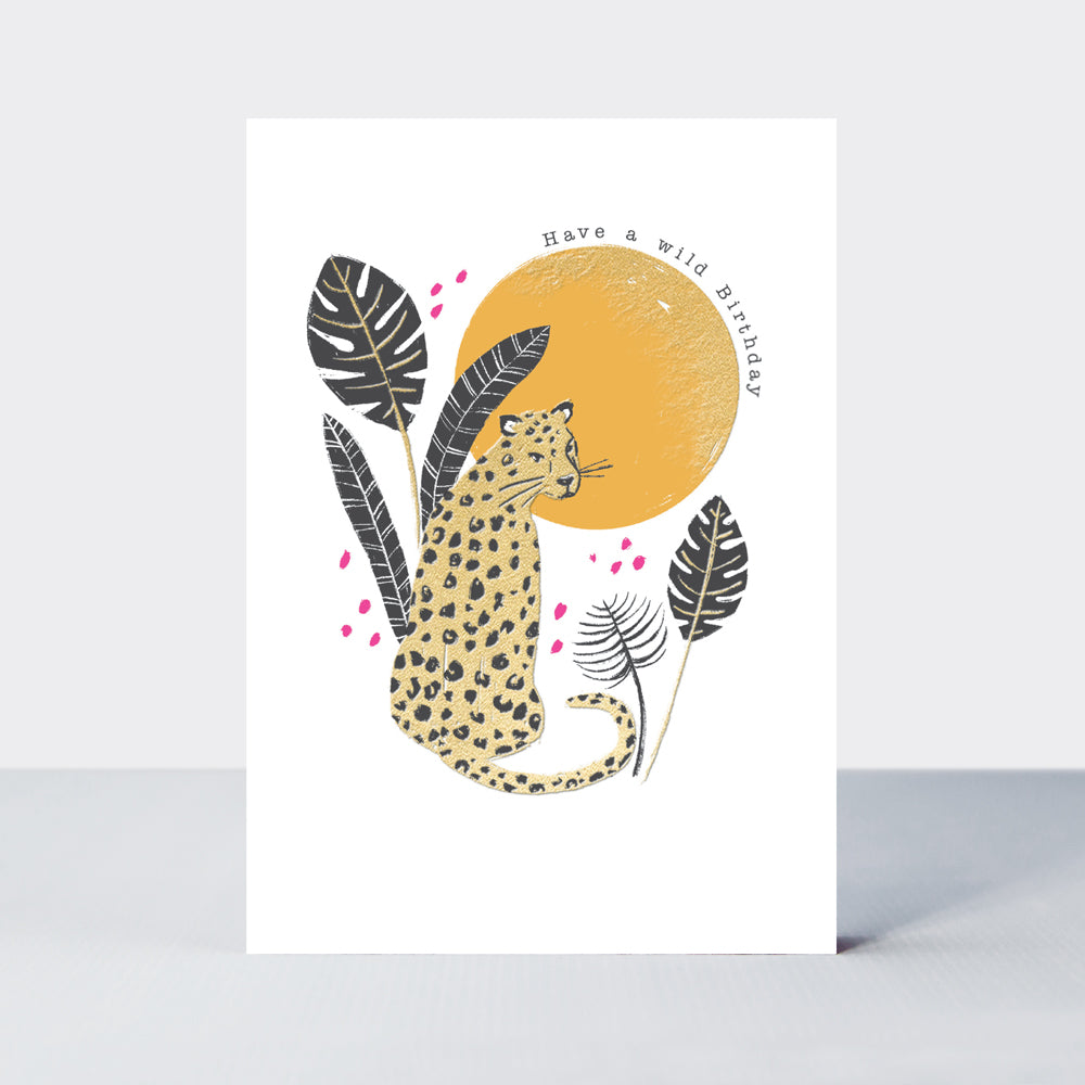 Flamingo - Birthday Leopard &amp; Sun
