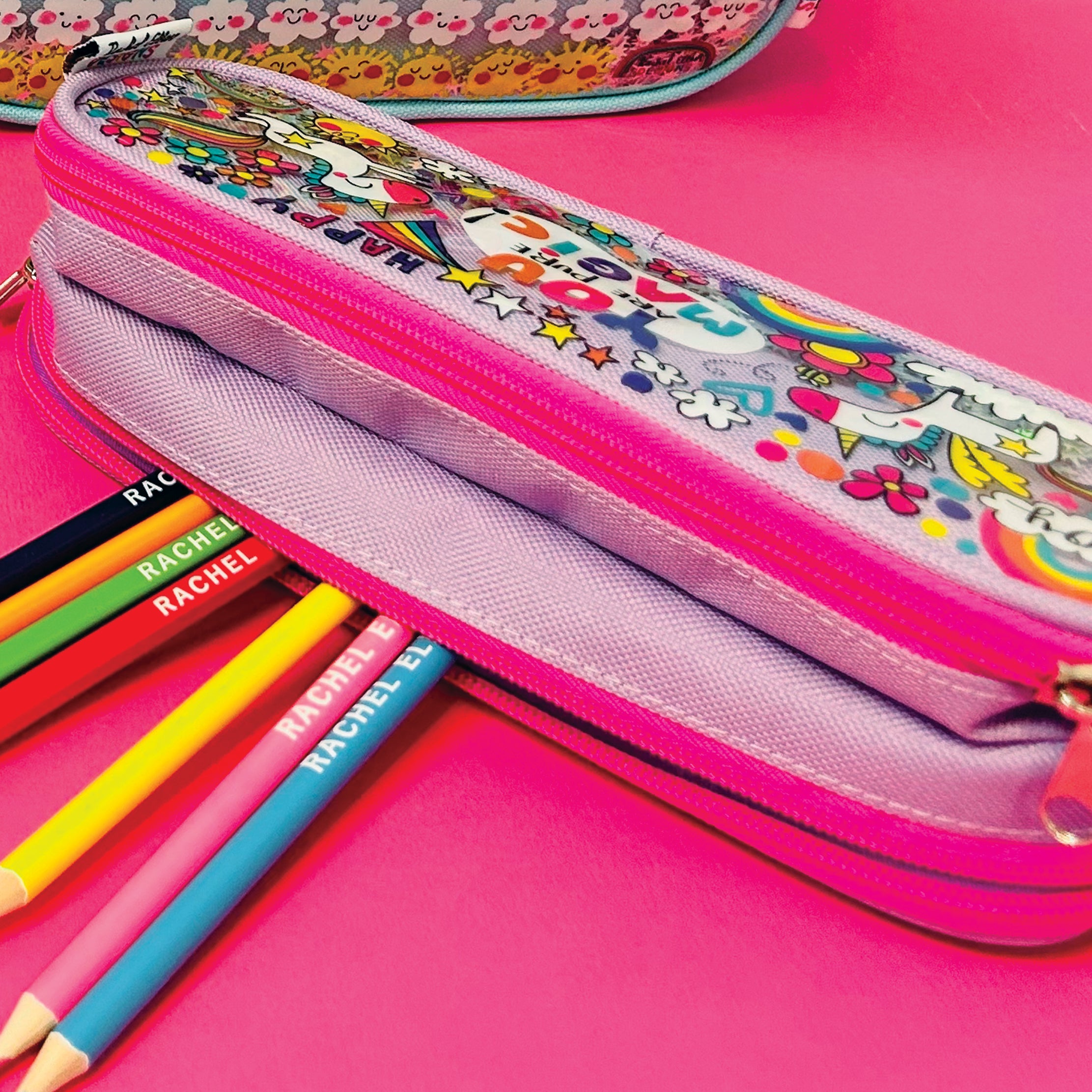 Glitter Pencil Case With Handle - You Are Pure Magic