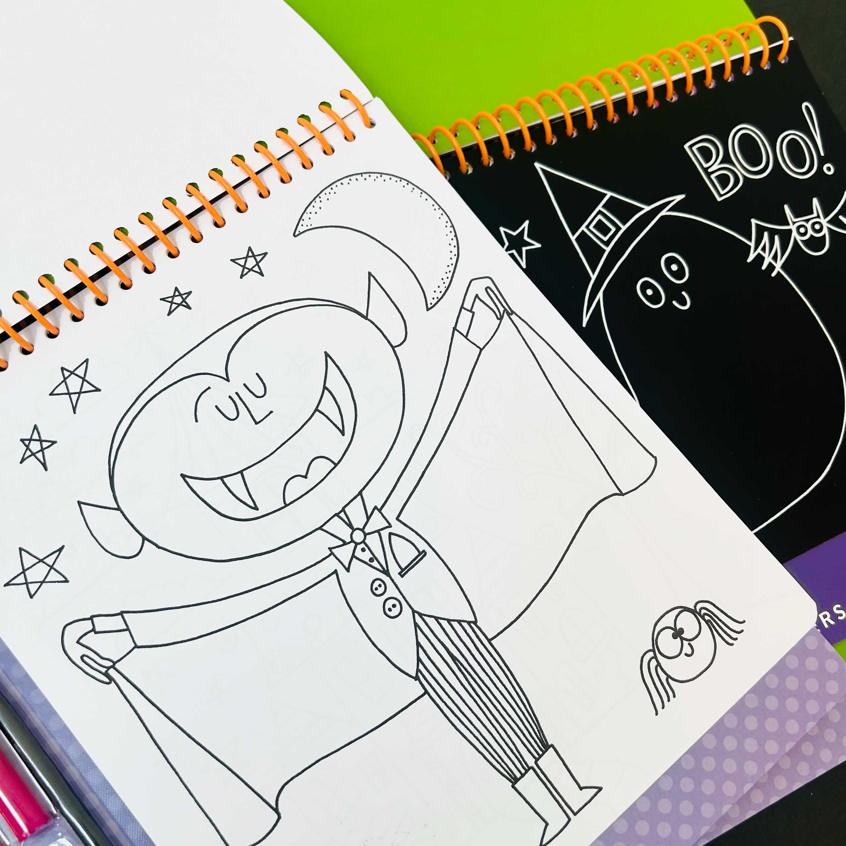 Halloween Activity Book with Scratch Art &amp; Stickers