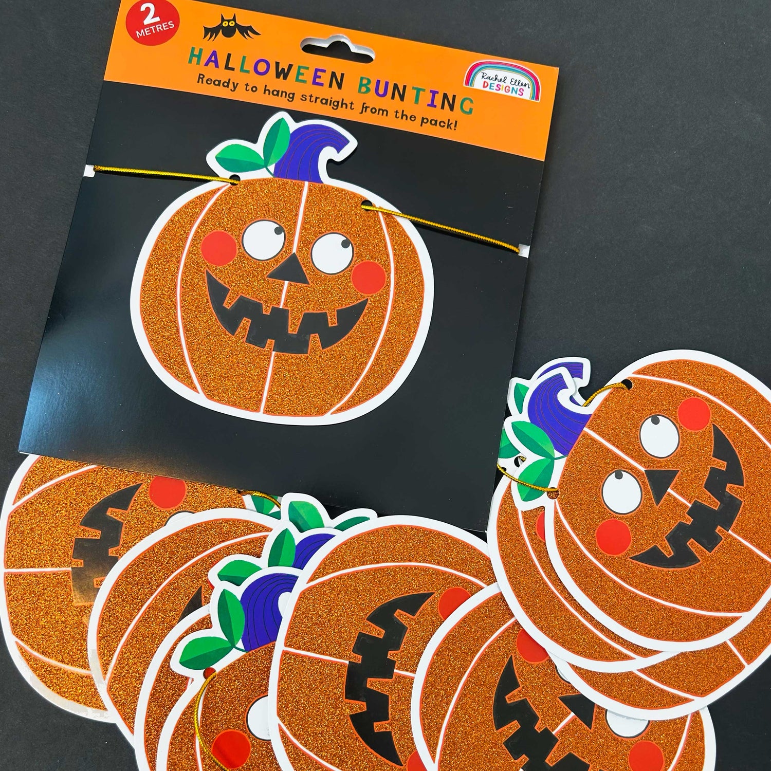 Halloween Pumpkin Bunting