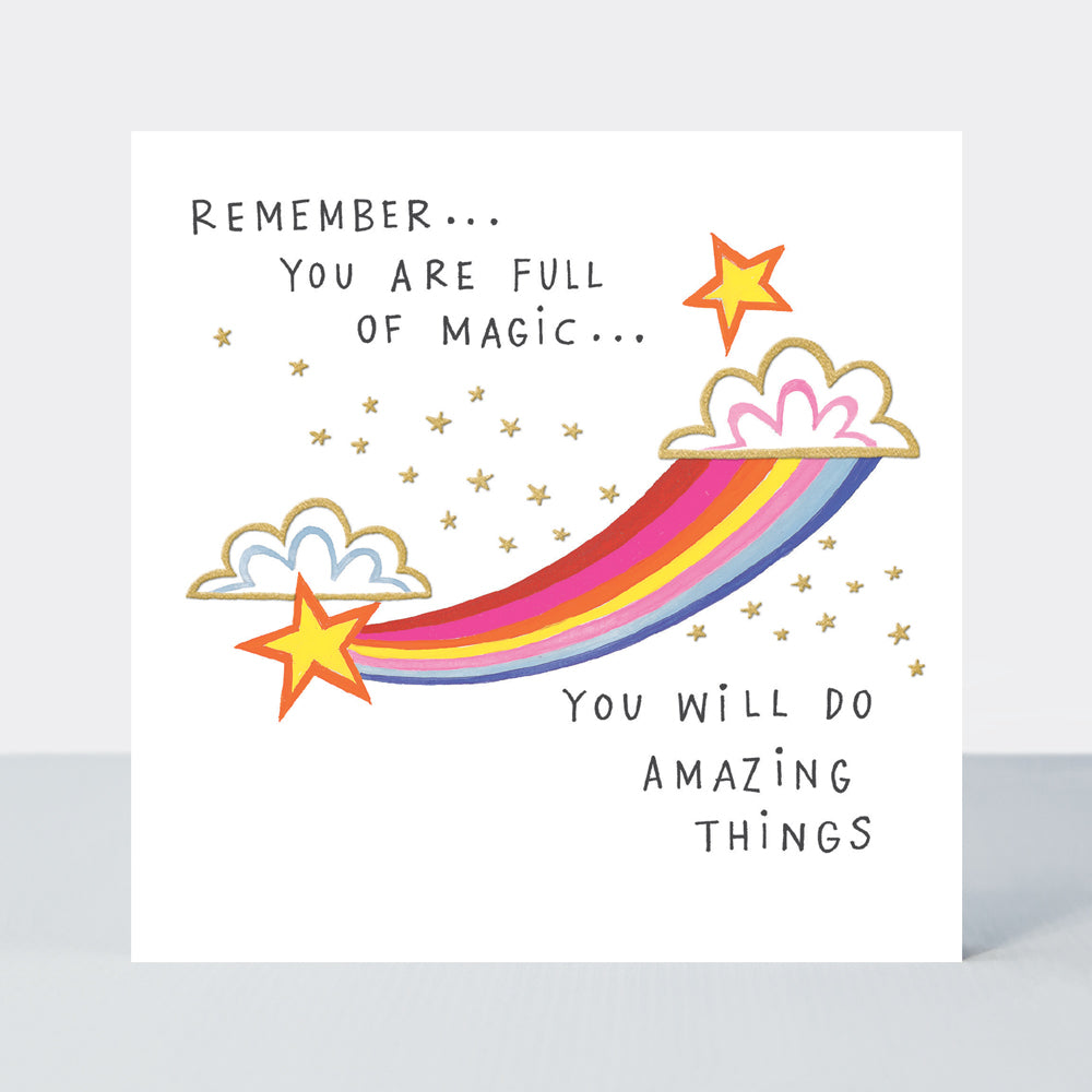 Heart &amp; Soul - You Are Full Of Magic/Rainbow Card