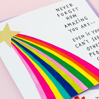 Heart &amp; Soul - Never Forget How Amazing You Are..... Card
