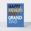 Father's Day Hero - Happy Father's Day Granddad/Blue