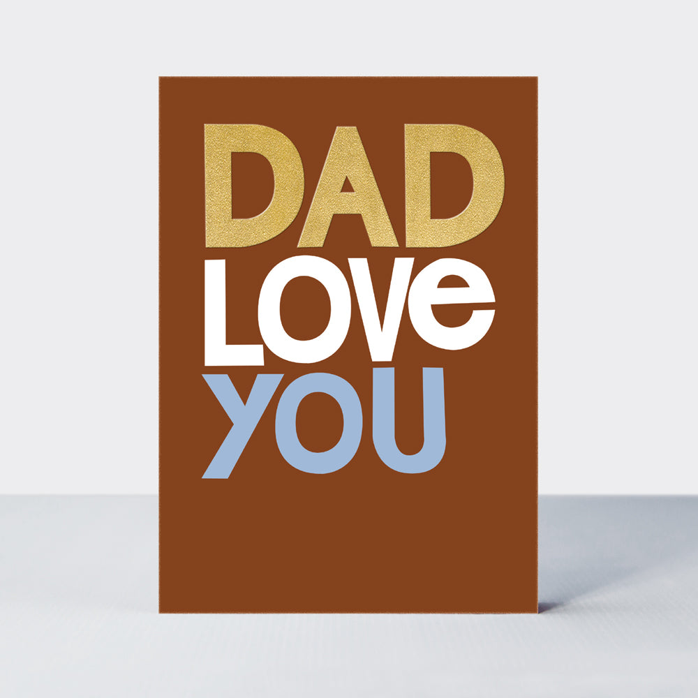 Father's Day Hero - Dad Love You/Brown
