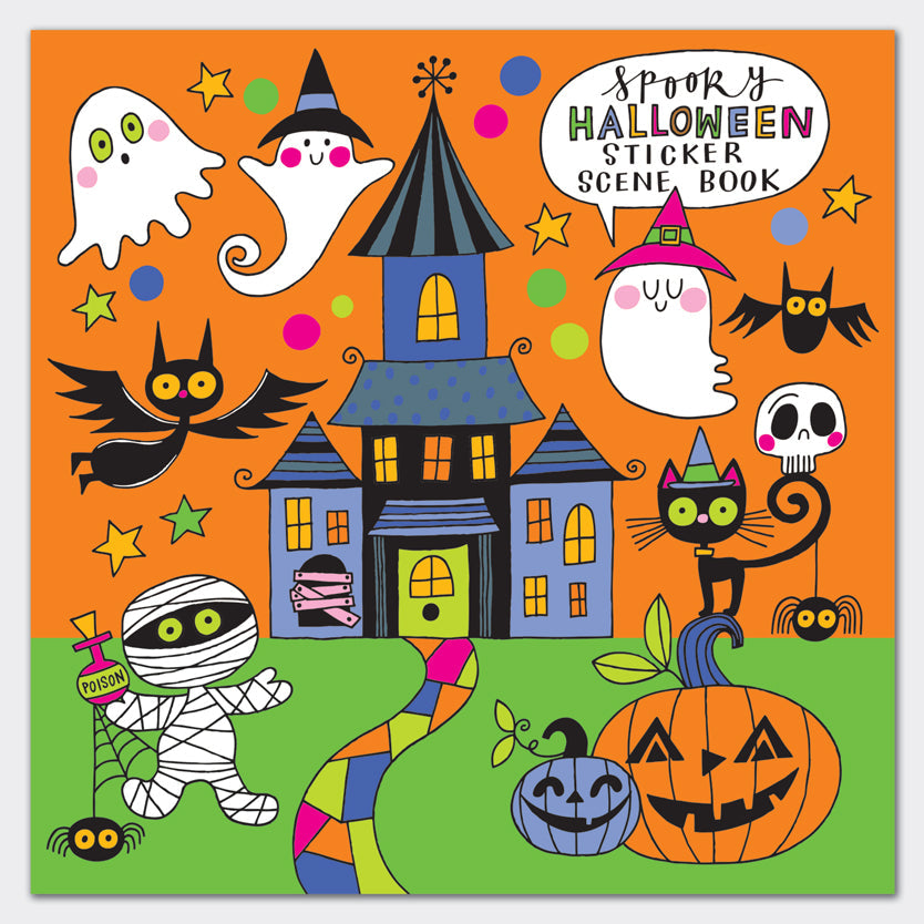 Sticker Scene Books - Halloween