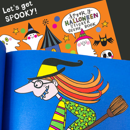 Sticker Scene Books - Halloween