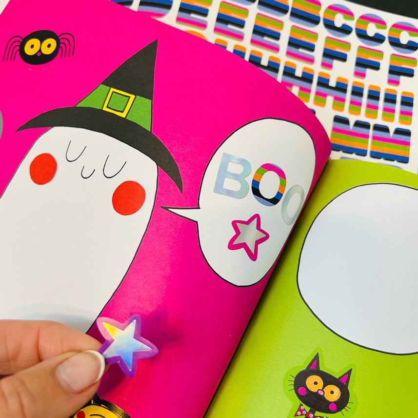 Sticker Scene Books - Halloween