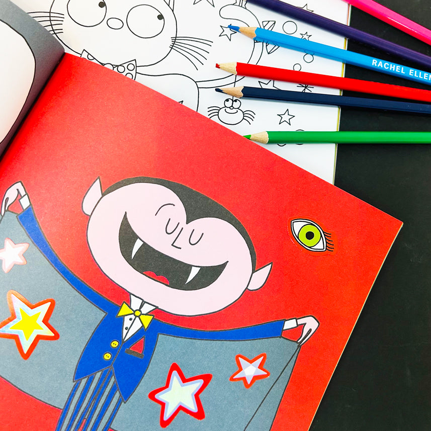 Sticker Scene Books - Halloween