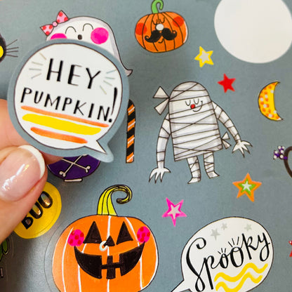 Sticker Scene Books - Halloween