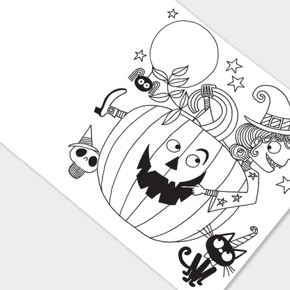 Halloween Colouring Book