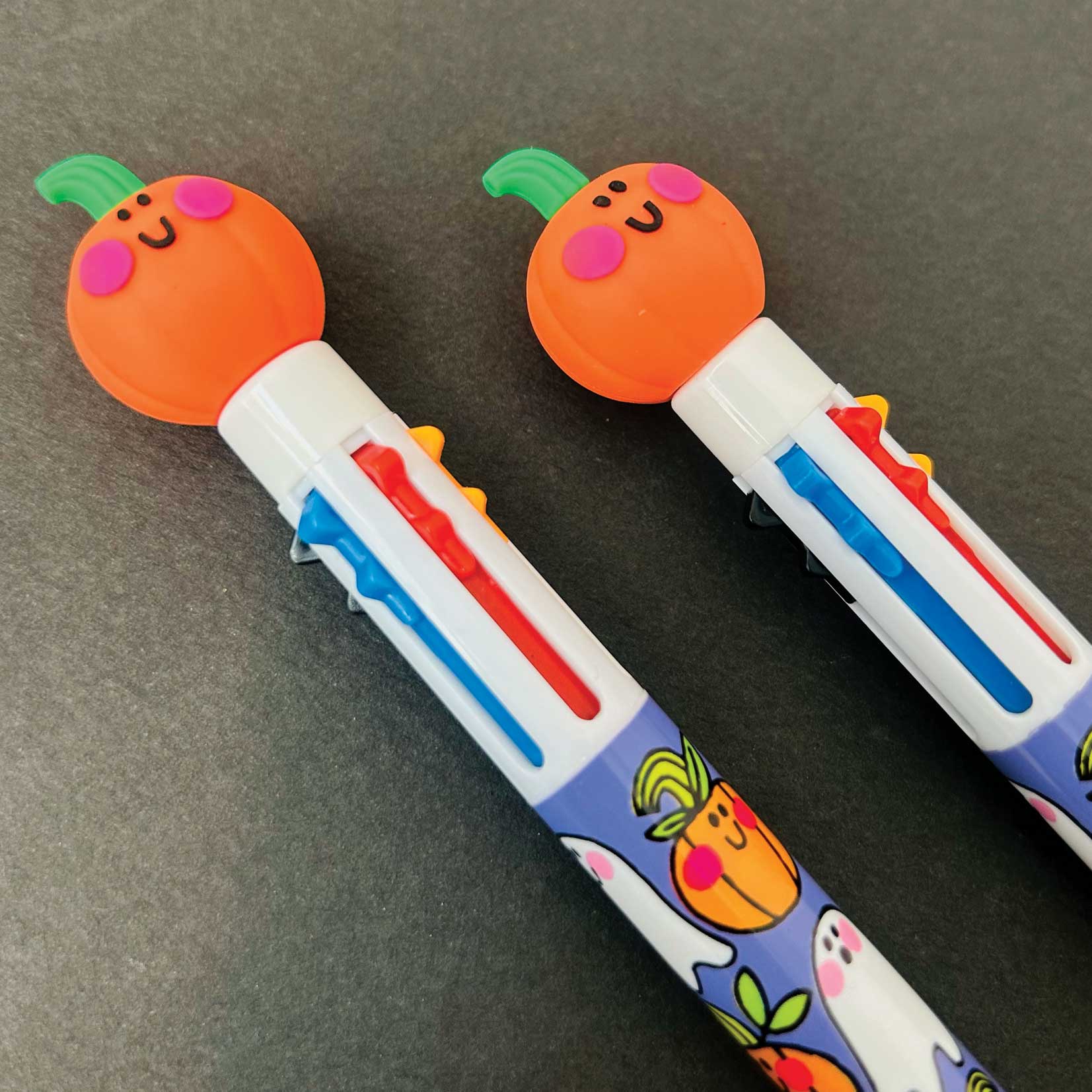 Halloween Pen with Pumpkin Topper - 24 Pens