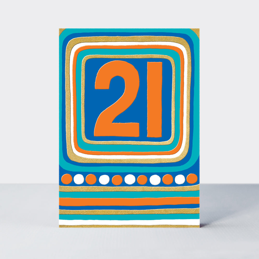 Jazz - 21st Birthday Card - Male