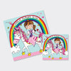 Jigsaw Card - Princess & Unicorn