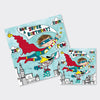 Jigsaw Card - Super Hero & Dog