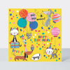 Jigsaw Card - Happy Birthday cats & dogs