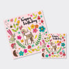 Jigsaw Card - Birthday woodland friends
