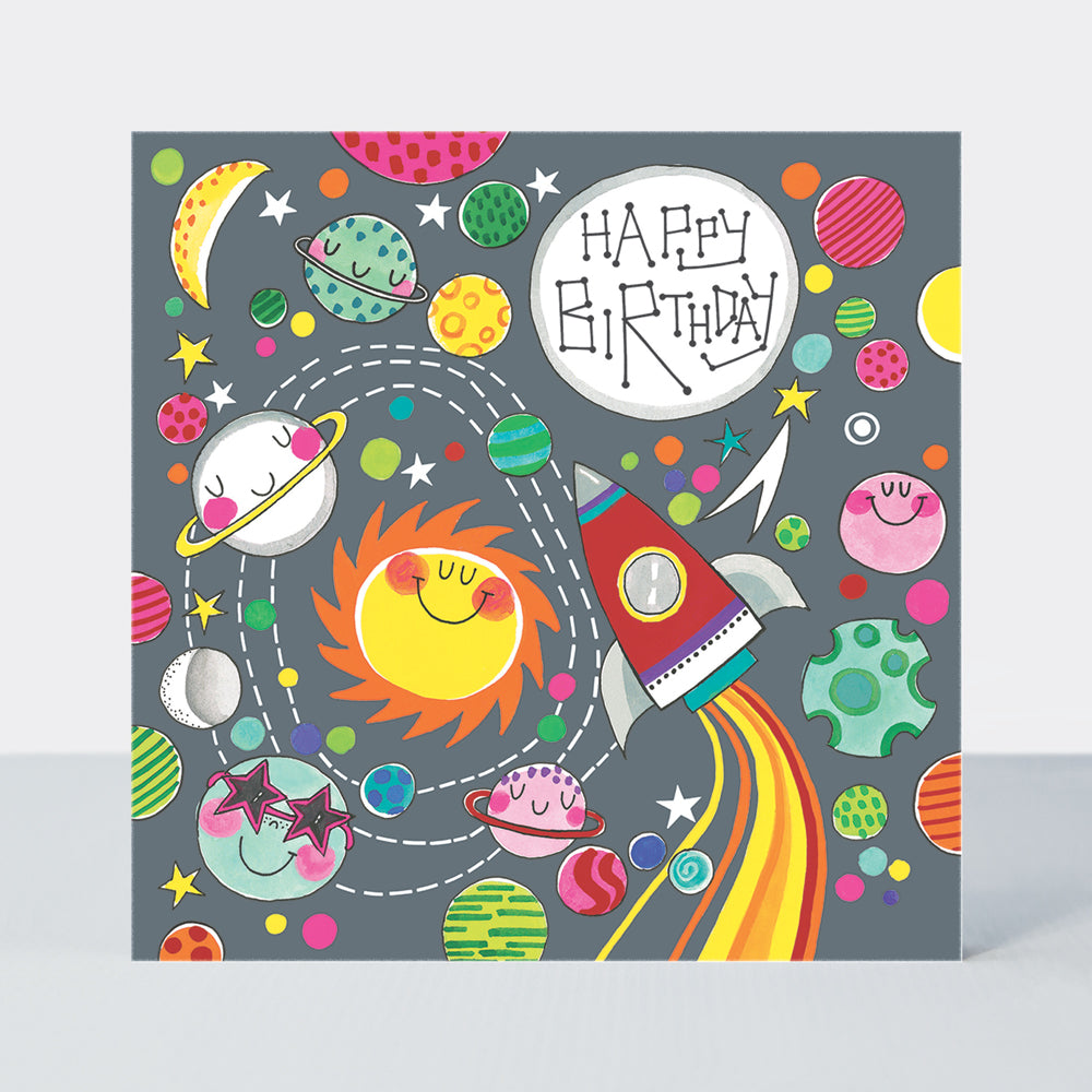 Jigsaw Card - Happy Birthday To the Moon
