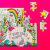 Jigsaw Card - Birthday Wishes/Love our planet