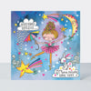 Jigsaw Card - Birthday Wishes/Moon Dance