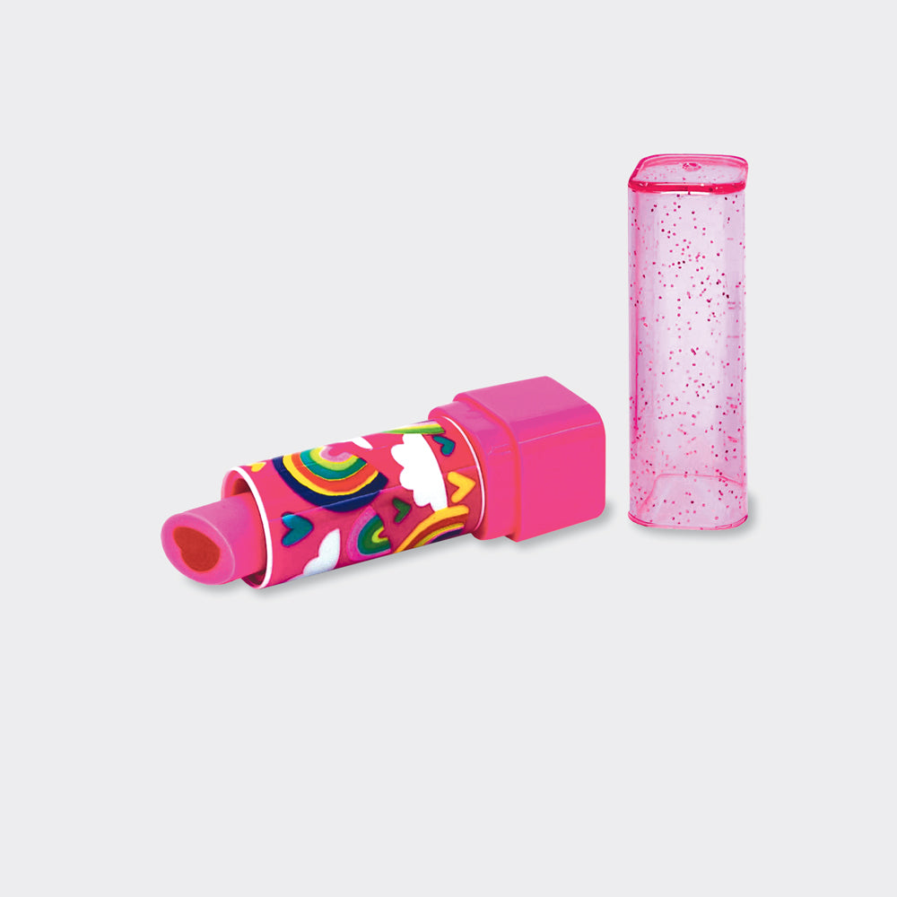 36 x Lipstick Erasers - 2 designs