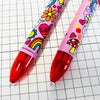6 Colour Ballpoint Pen CDU - 2 Designs