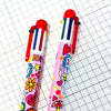 6 Colour Ballpoint Pen CDU - 2 Designs