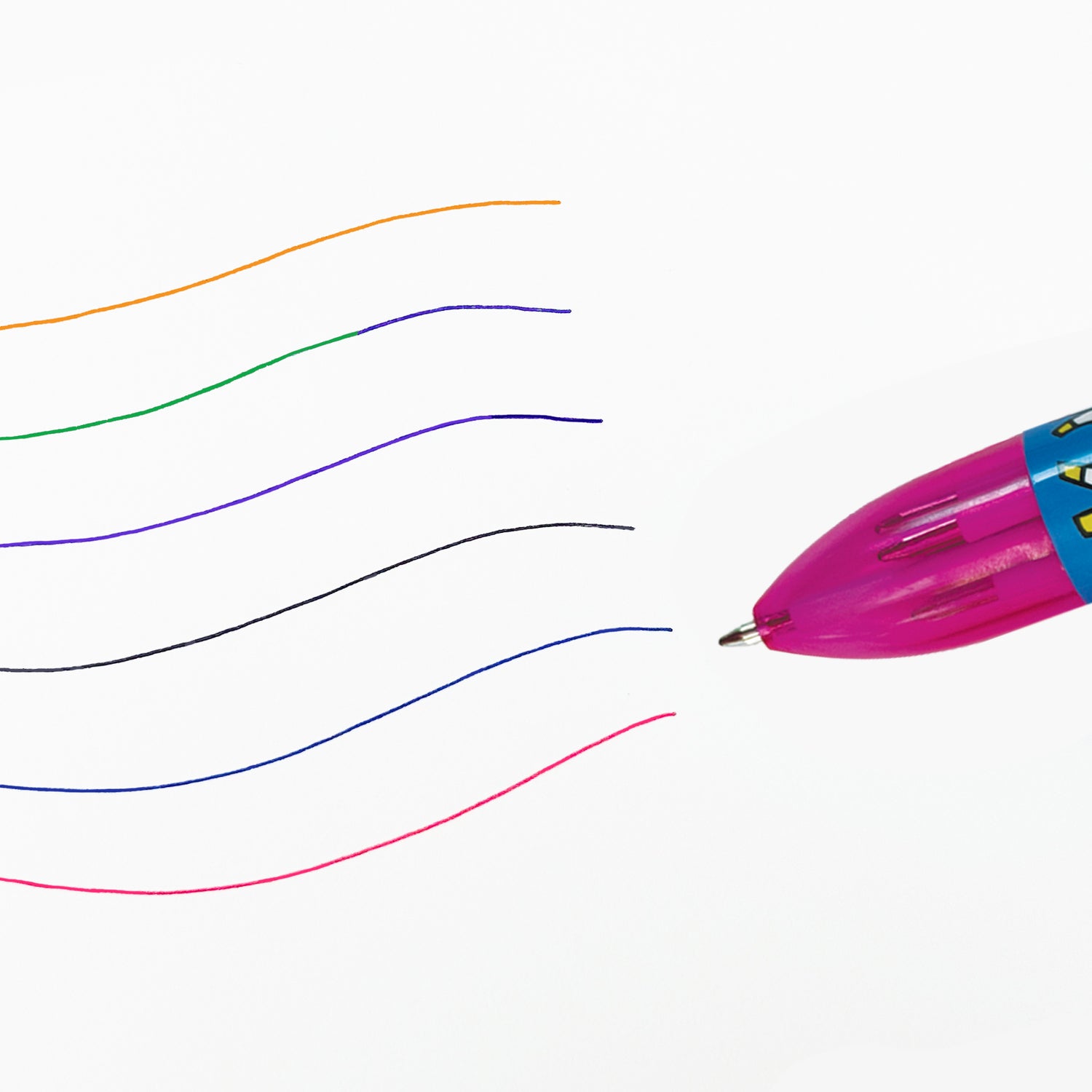 Pre order - 6 Colour Ballpoint Pen CDU - 2 Designs
