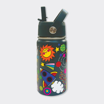 Stainless Steel Water Bottle - Space