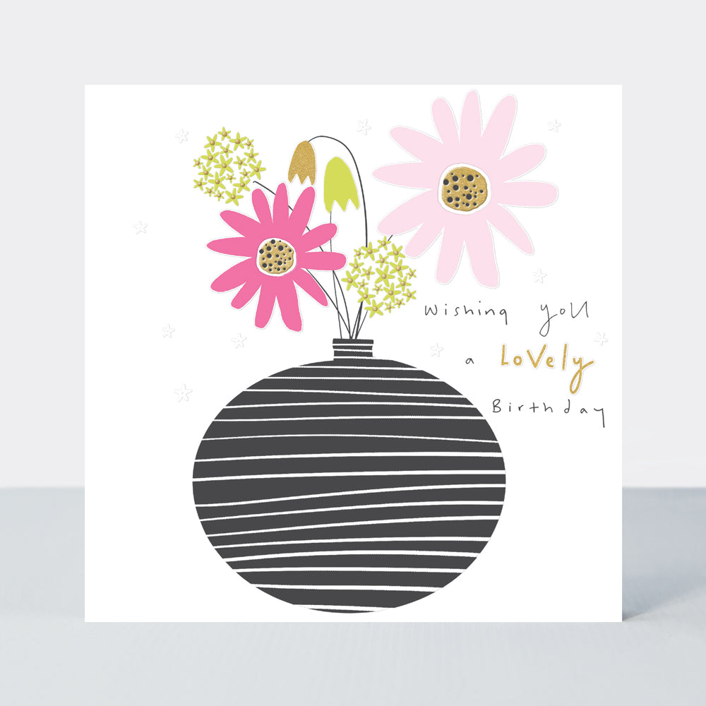 Mika - Birthday/Vase with Flowers