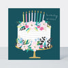 Mika - Birthday/Floral Cake & Candles