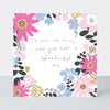Mika - Birthday/Pink Floral Wreath