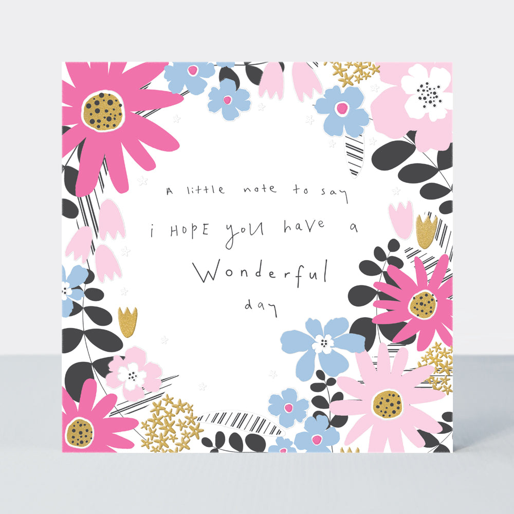 Mika - Birthday/Pink Floral Wreath