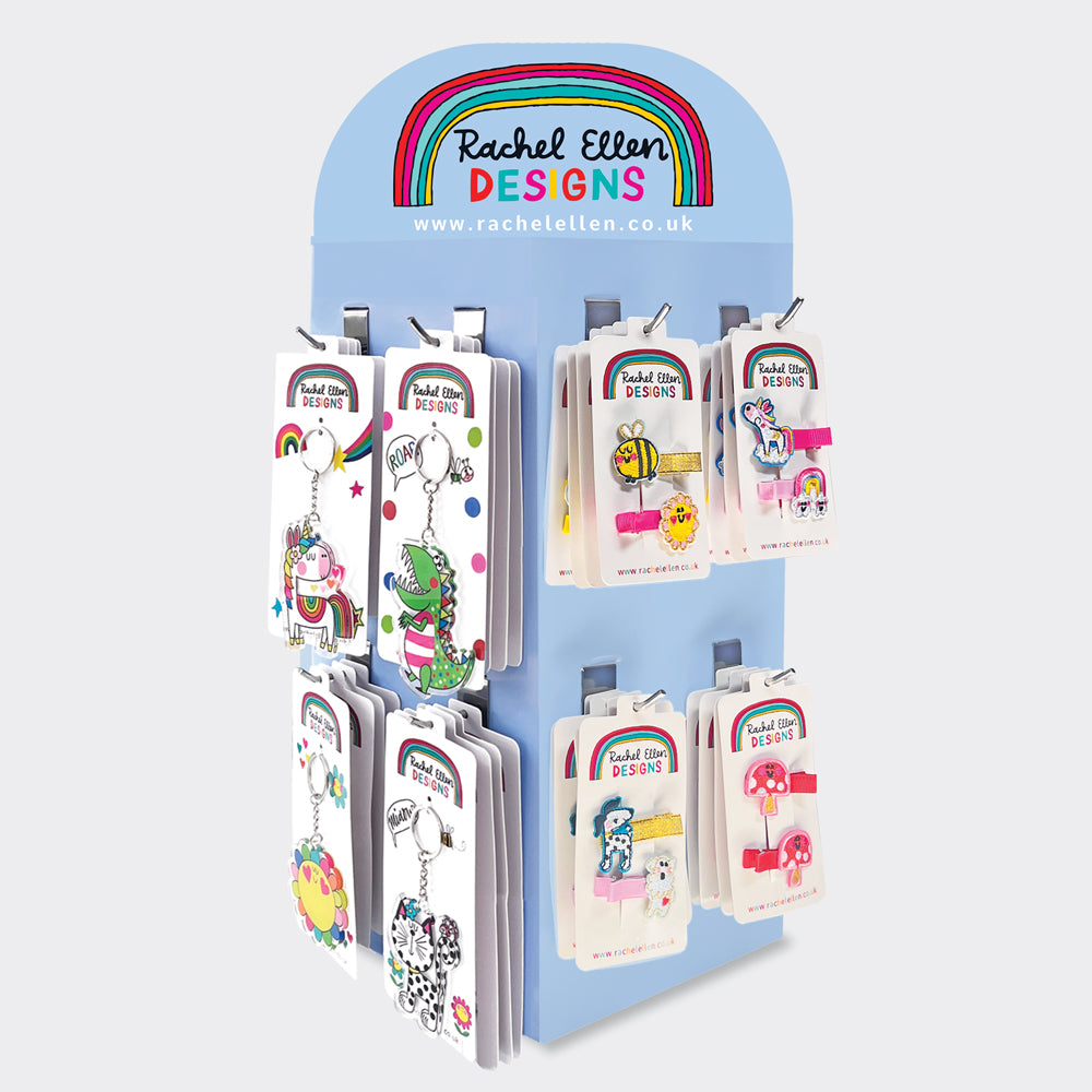 Empty Mini Spinner For Hair Accessories and Keyrings