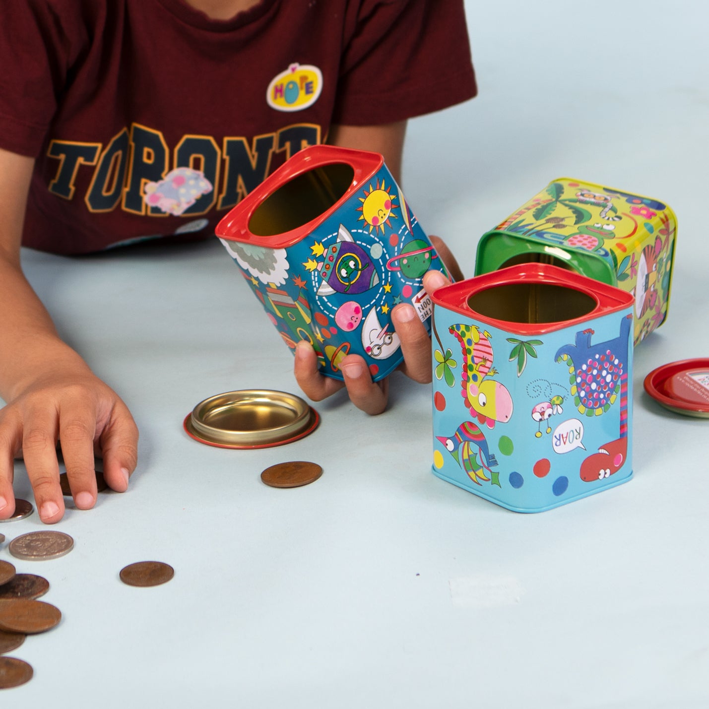 Money Box Tin - Rocket Money/Rockets