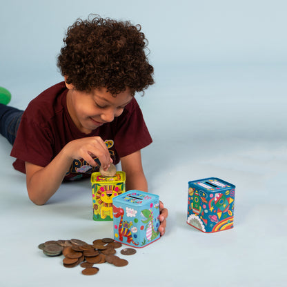 Money Box Tin - Rocket Money/Rockets