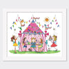 Mounted Limited Edition Print ‐ Fairies in Tent