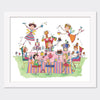 Mounted Limited Edition Print ‐ Fairies Garden Party