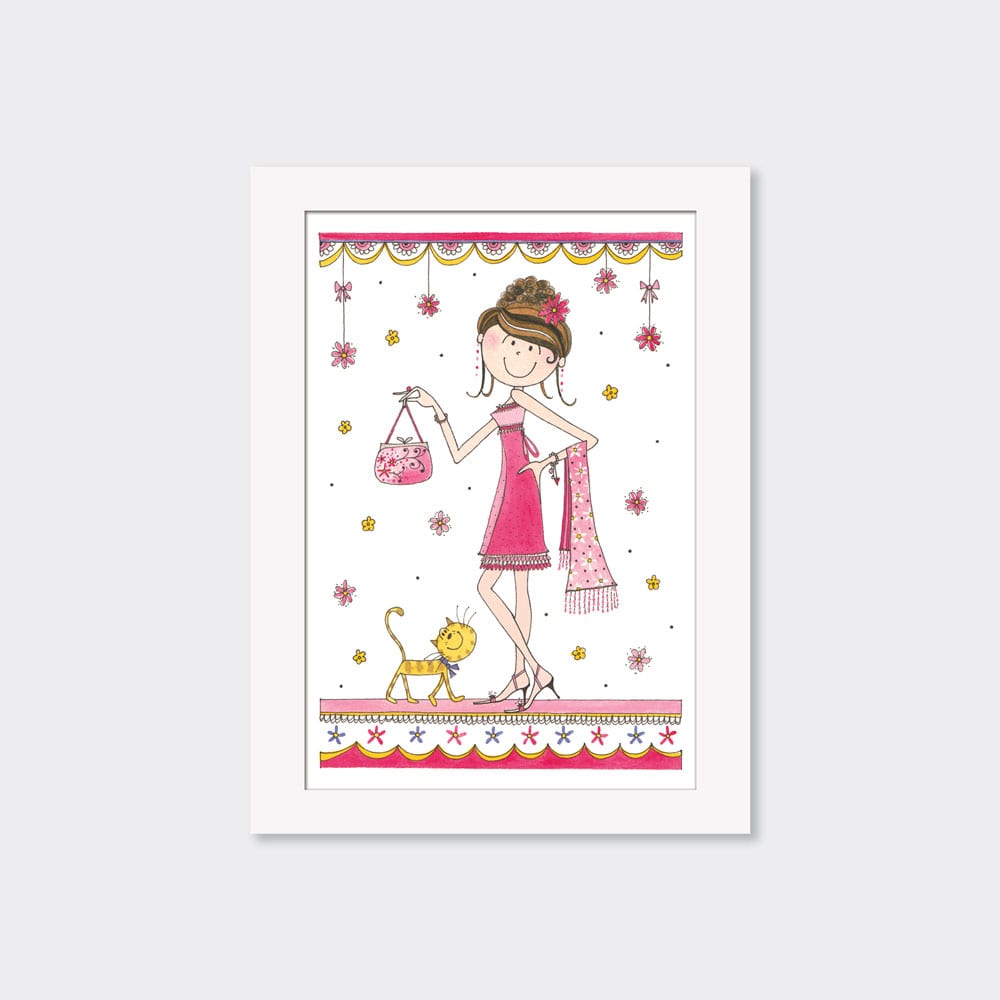 Mounted Limited Edition Print ‐ Flora