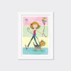 Mounted Limited Edition Print ‐ Walking the Dog