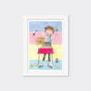 Mounted Limited Edition Print ‐ Yorkie's Haircut