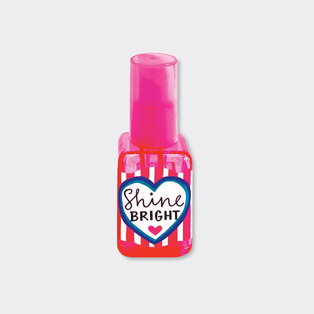 36 x Nail Varnish Sharpeners/Erasers (Shine Bright/GRL PWR)