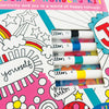 Pre order - Colour by Numbers Kit - Just Be Yourself