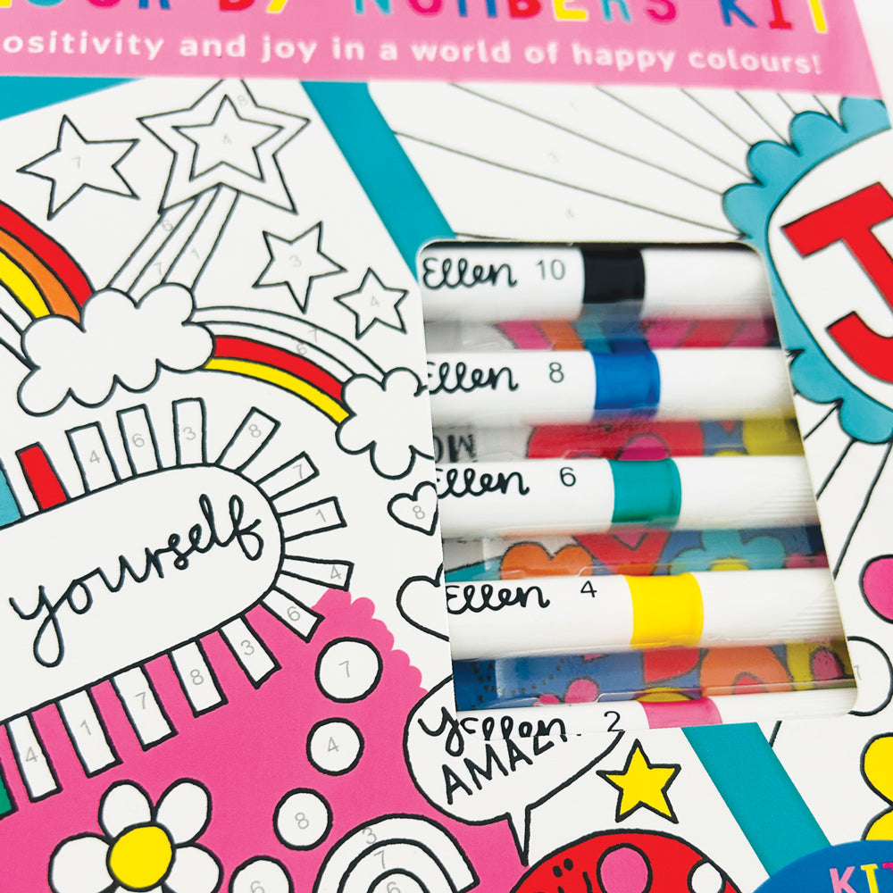 Pre order - Colour by Numbers Kit - Just Be Yourself