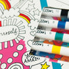 Pre order - Colour by Numbers Kit - Just Be Yourself