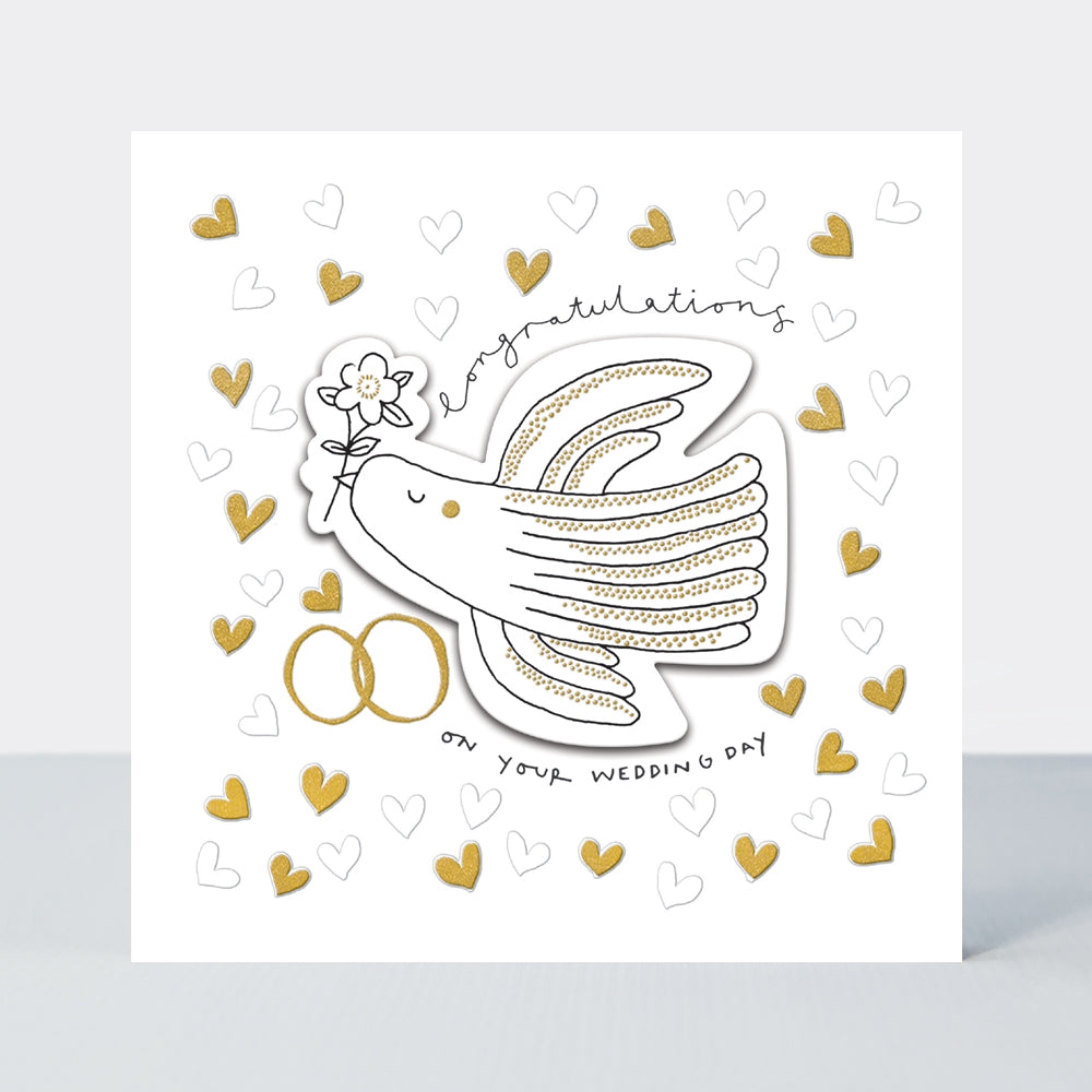 Paper Treasures - Congratulations On Your Wedding Day/Bird