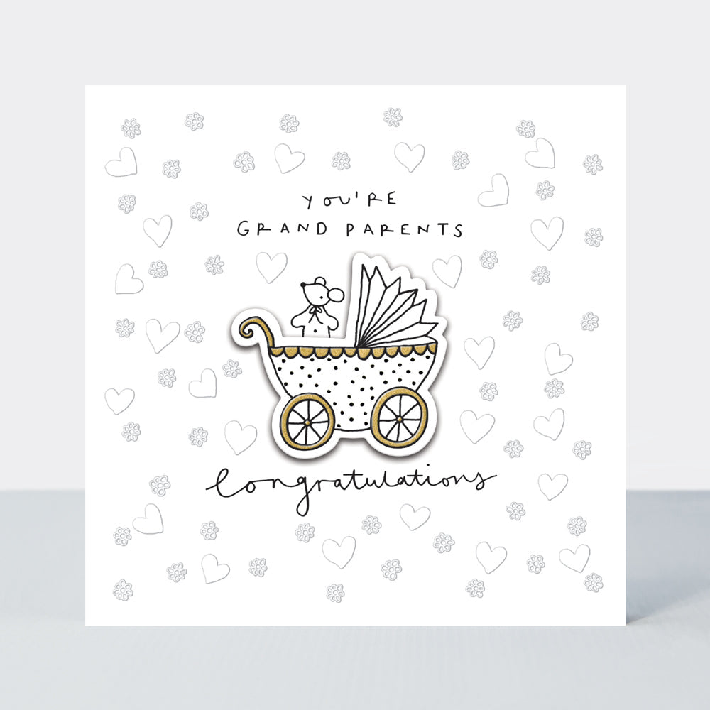 Paper Treasures - You're Grandparents/Congratulations/Pram